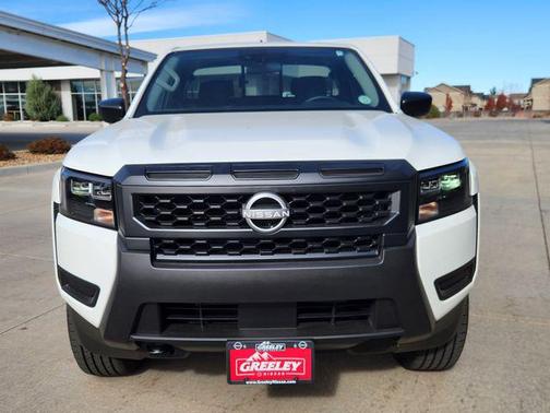 Glacier White 2026 Nissan Frontier S