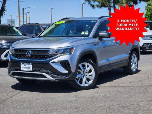 Silver Metallic 2023 Volkswagen Taos 1.5T S