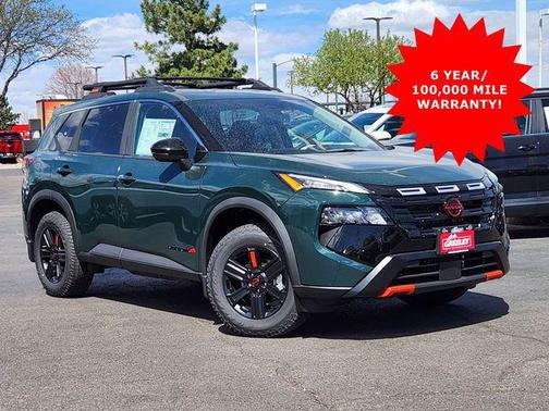 Obsidian Green 2026 Nissan Rogue Rock Creek