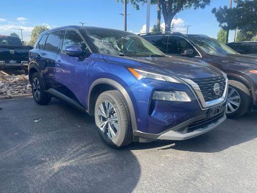 Caspian Blue Metallic 2021 Nissan Rogue SV