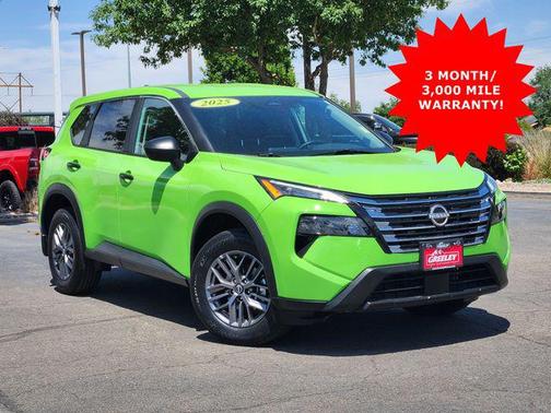 Glacier White 2025 Nissan Rogue S