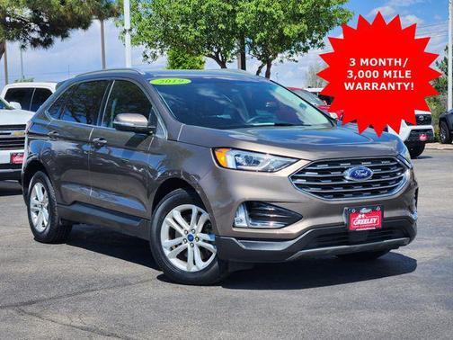 Stone Gray Metallic 2019 Ford Edge SEL