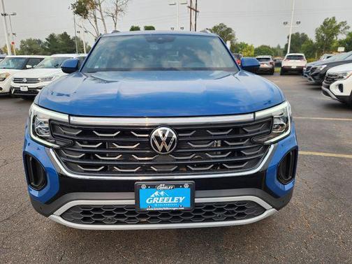 mountain lake blue metallic 2026 Volkswagen Atlas Cross Sport 2.0T SE w/Technology 4MOTION
