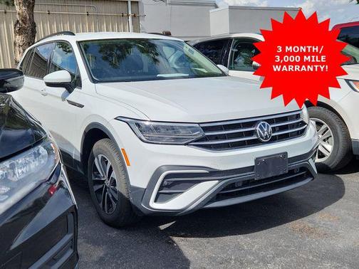 Pure White 2024 Volkswagen Tiguan 2.0T S 4MOTION