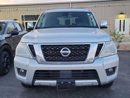 Brilliant Silver 2017 Nissan Armada Platinum