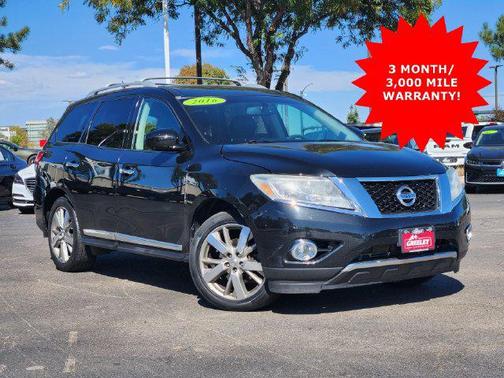 Magnetic Black Metallic 2016 Nissan Pathfinder Platinum