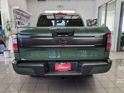 Tactical Green Metallic 2026 Nissan Frontier PRO-4X