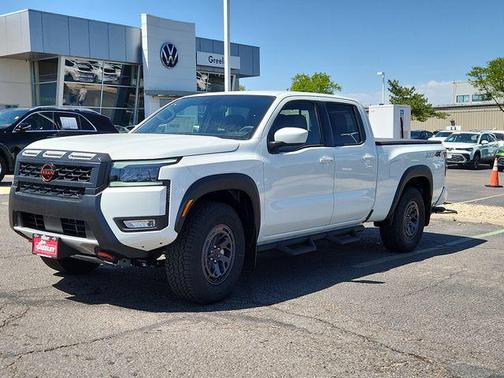 Glacier White 2026 Nissan Frontier PRO-4X