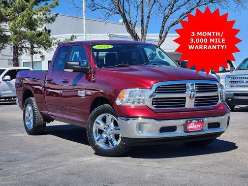 Delmonico Red Pearlcoat 2019 RAM 1500 Big Horn