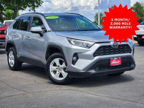 Silver Sky Metallic 2020 Toyota RAV4 XLE