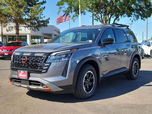 Gun Metallic 2026 Nissan Pathfinder Rock Creek