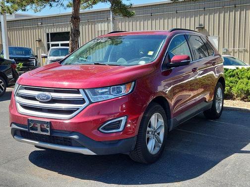Ruby Red Metallic 2016 Ford Edge SEL