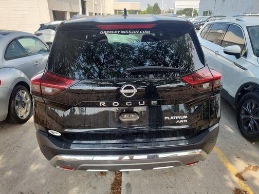 Super Black 2023 Nissan Rogue Platinum