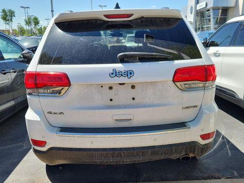 Bright White Clearcoat 2017 Jeep Grand Cherokee Limited