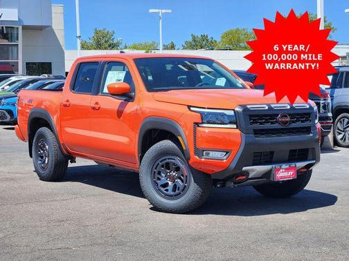 Afterburn Orange 2026 Nissan Frontier PRO-4X