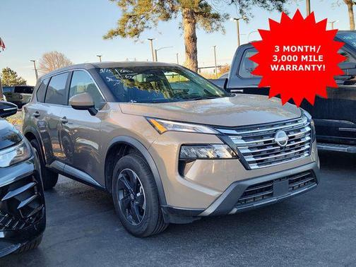 Baja Storm Metallic 2025 Nissan Rogue SV