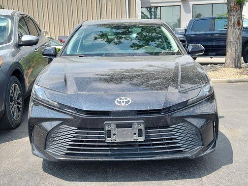 Midnight Black Metallic 2025 Toyota Camry LE
