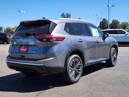 Gun Metallic 2026 Nissan Rogue Platinum