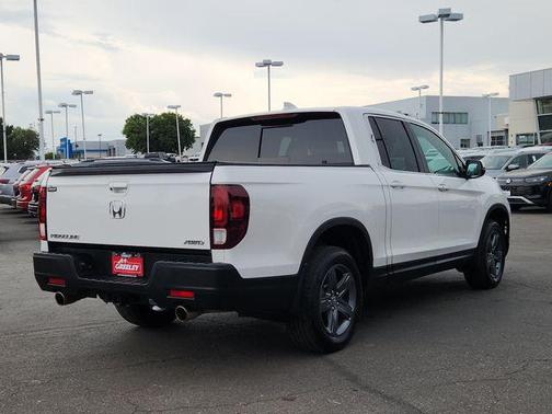 Platinum White Pearl 2023 Honda Ridgeline RTL