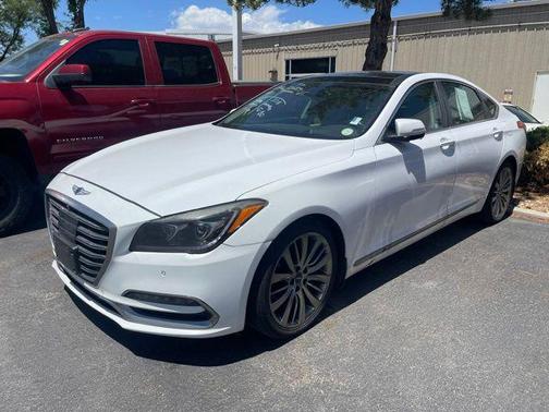 Casablanca White 2018 Genesis G80 5.0 Ultimate