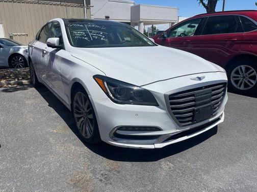 Casablanca White 2018 Genesis G80 5.0 Ultimate