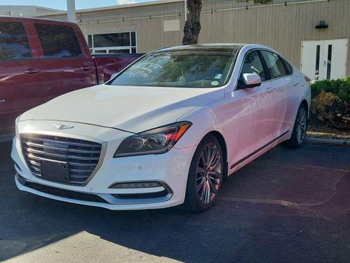 Casablanca White 2018 Genesis G80 5.0 Ultimate