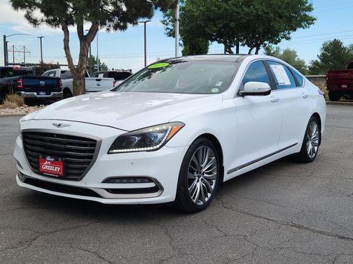 Casablanca White 2018 Genesis G80 5.0 Ultimate