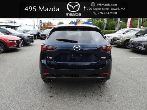 Deep Crystal Blue Mica 2025 Mazda CX-5 2.5 Turbo
