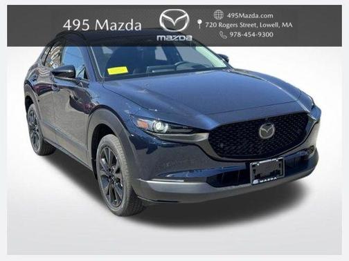 Deep Crystal Blue Mica 2026 Mazda CX-30 Premium Package