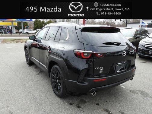 Jet Black Mica 2025 Mazda CX-50 2.5 S Preferred Package