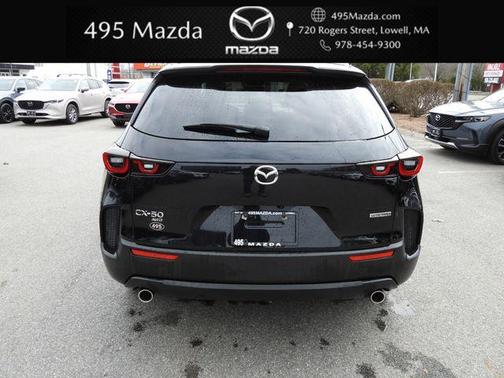 Jet Black Mica 2025 Mazda CX-50 2.5 S Preferred Package