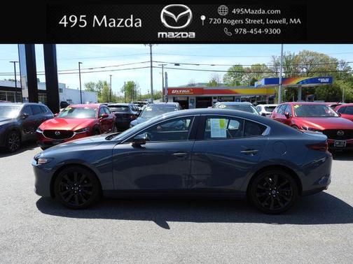 Polymetal Gray Metallic 2024 Mazda Mazda3 2.5 S Carbon Edition