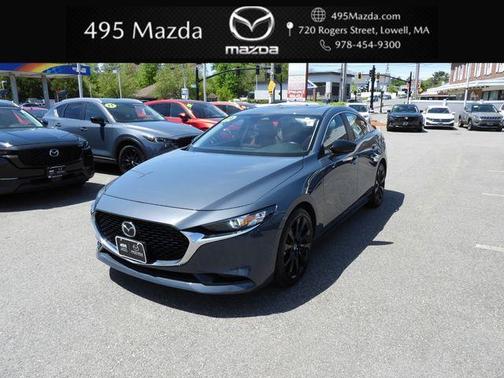 Polymetal Gray Metallic 2024 Mazda Mazda3 2.5 S Carbon Edition