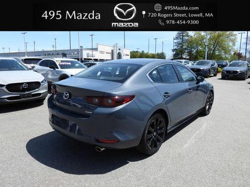 Polymetal Gray Metallic 2024 Mazda Mazda3 2.5 S Carbon Edition