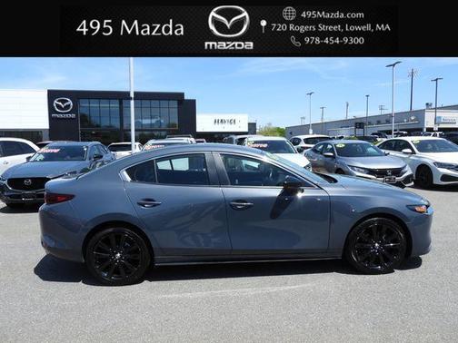 Polymetal Gray Metallic 2024 Mazda Mazda3 2.5 S Carbon Edition