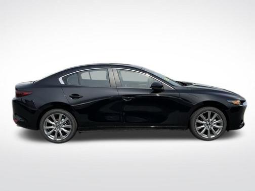 Jet Black Mica 2026 Mazda Mazda3 FWD w/Preferred Package