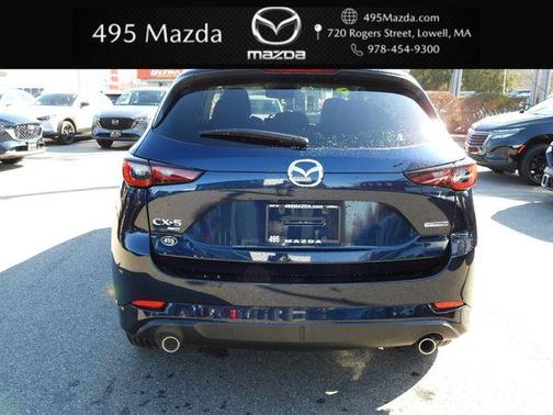 Deep Crystal Blue Mica 2025 Mazda CX-5 Preferred
