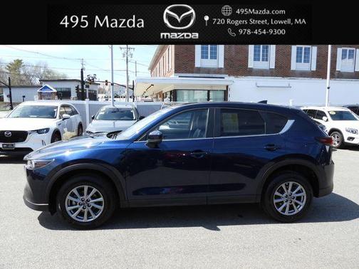 Deep Crystal Blue Mica 2023 Mazda CX-5 2.5 S Select Package