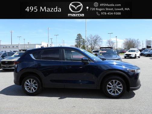 Deep Crystal Blue Mica 2023 Mazda CX-5 2.5 S Select Package
