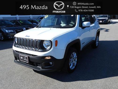 Alpine White 2017 Jeep Renegade Latitude
