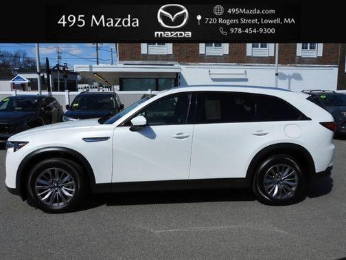 Rhodium White Premium 2025 Mazda CX-90 3.3 Turbo Preferred Package
