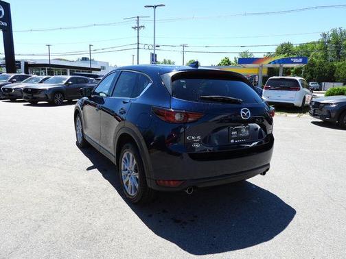 Deep Crystal Blue Mica 2020 Mazda CX-5 Grand Touring