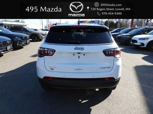 Bright White Clearcoat 2024 Jeep Compass Limited