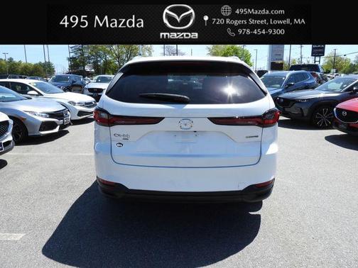 Rhodium White Premium 2025 Mazda CX-90 SE