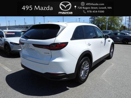 Rhodium White Premium 2025 Mazda CX-90 SE