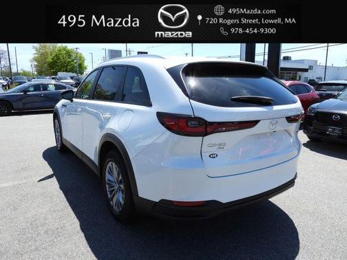 Rhodium White Premium 2025 Mazda CX-90 SE