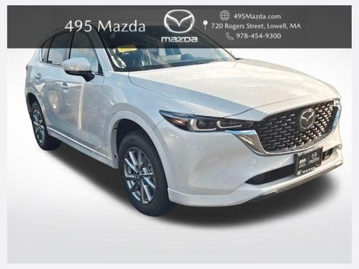 Rhodium White Metallic 2025 Mazda CX-5 2.5 S Preferred Package SUV