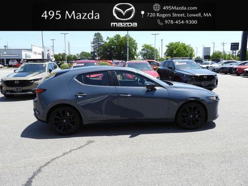 Polymetal Gray Metallic 2024 Mazda Mazda3 2.5 S Carbon Edition
