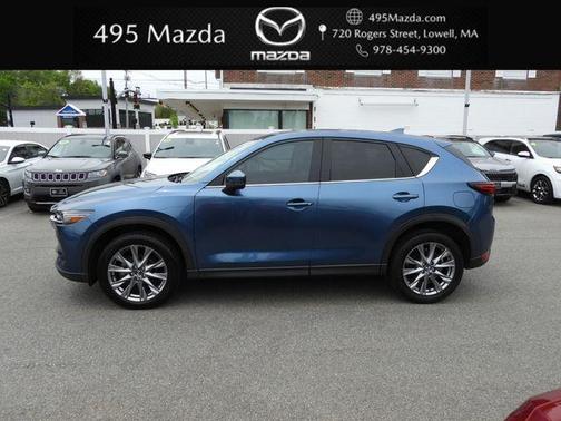 Eternal Blue Mica 2021 Mazda CX-5 Grand Touring