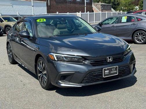 Gray 2023 Honda Civic EX